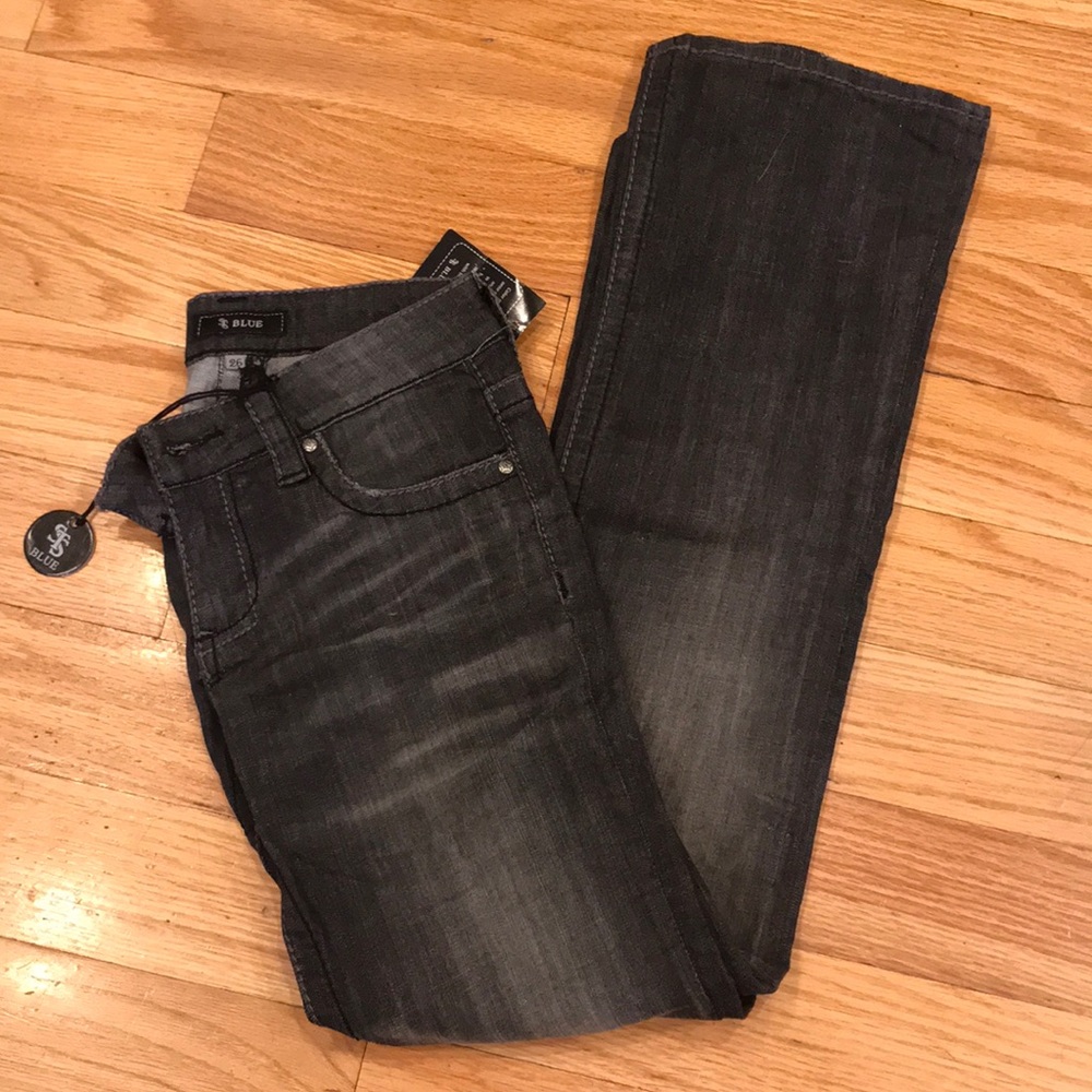 SF BLUE SZ 26 Charcoal Jeans New with Tags